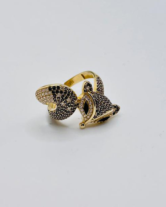 ANILLO MUJER FIGURA DE ANIMAL ZORRO