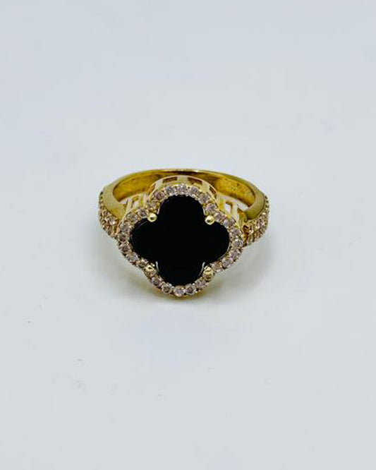 ANILLO VAN CLEEF PIEDRA NEGRA